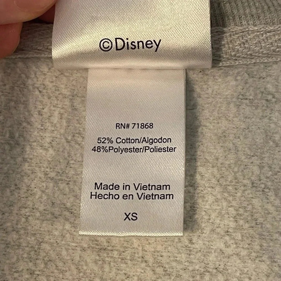 DISNEY Mickey Mouse crewneck sweatshirt.
Size: XS - Picture 4 of 7